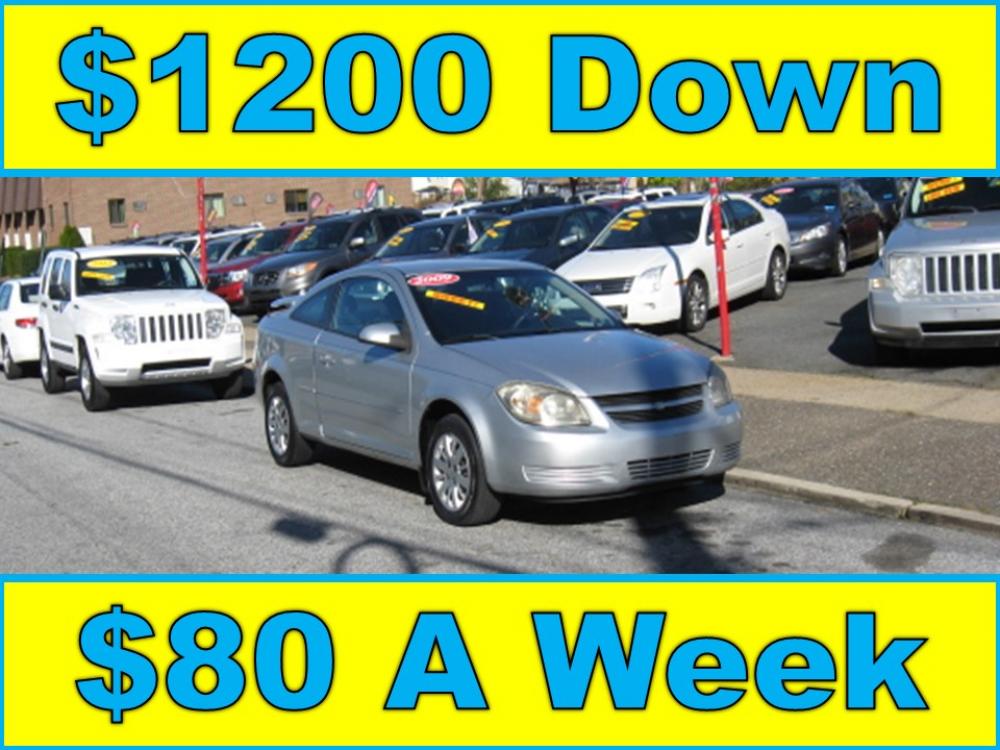 2009 Silver /Gray Chevrolet Cobalt (1G1AT18H397) with an 2.2-Liter 4 Cylinder Engine engine, Automatic transmission, located at 577 Chester Pike, Prospect Park, PA, 19076, (610) 237-1015, 39.886154, -75.302338 - Photo #0