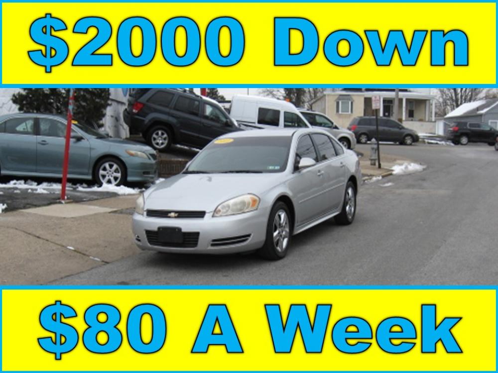 2011 Silver /Gray Chevrolet Impala LS (2G1WA5EK0B1) with an 3.5L V6 OHV 16V FFV engine, 4-Speed Automatic transmission, located at 577 Chester Pike, Prospect Park, PA, 19076, (610) 237-1015, 39.886154, -75.302338 - Photo #0