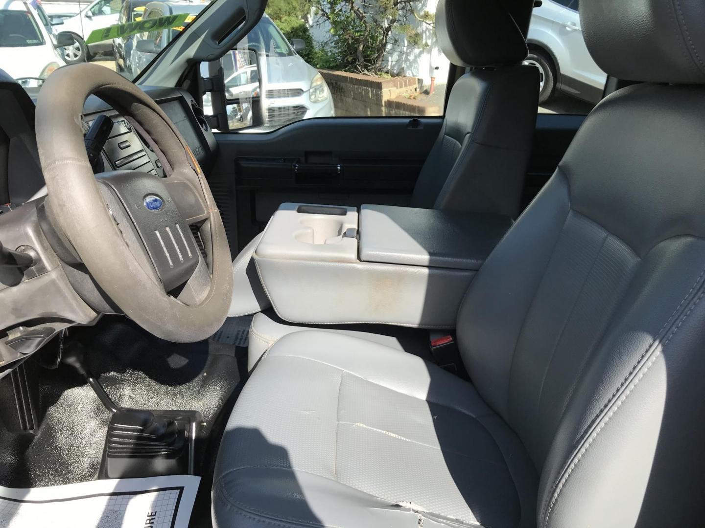 2011 Tan /Gray Ford F-250 SD SuperCab 4WD (1FT7X2B66BE) with an 6.2L V8 OHV 16V engine, 6-Speed Automatic transmission, located at 577 Chester Pike, Prospect Park, PA, 19076, (610) 237-1015, 39.886154, -75.302338 - Photo#8