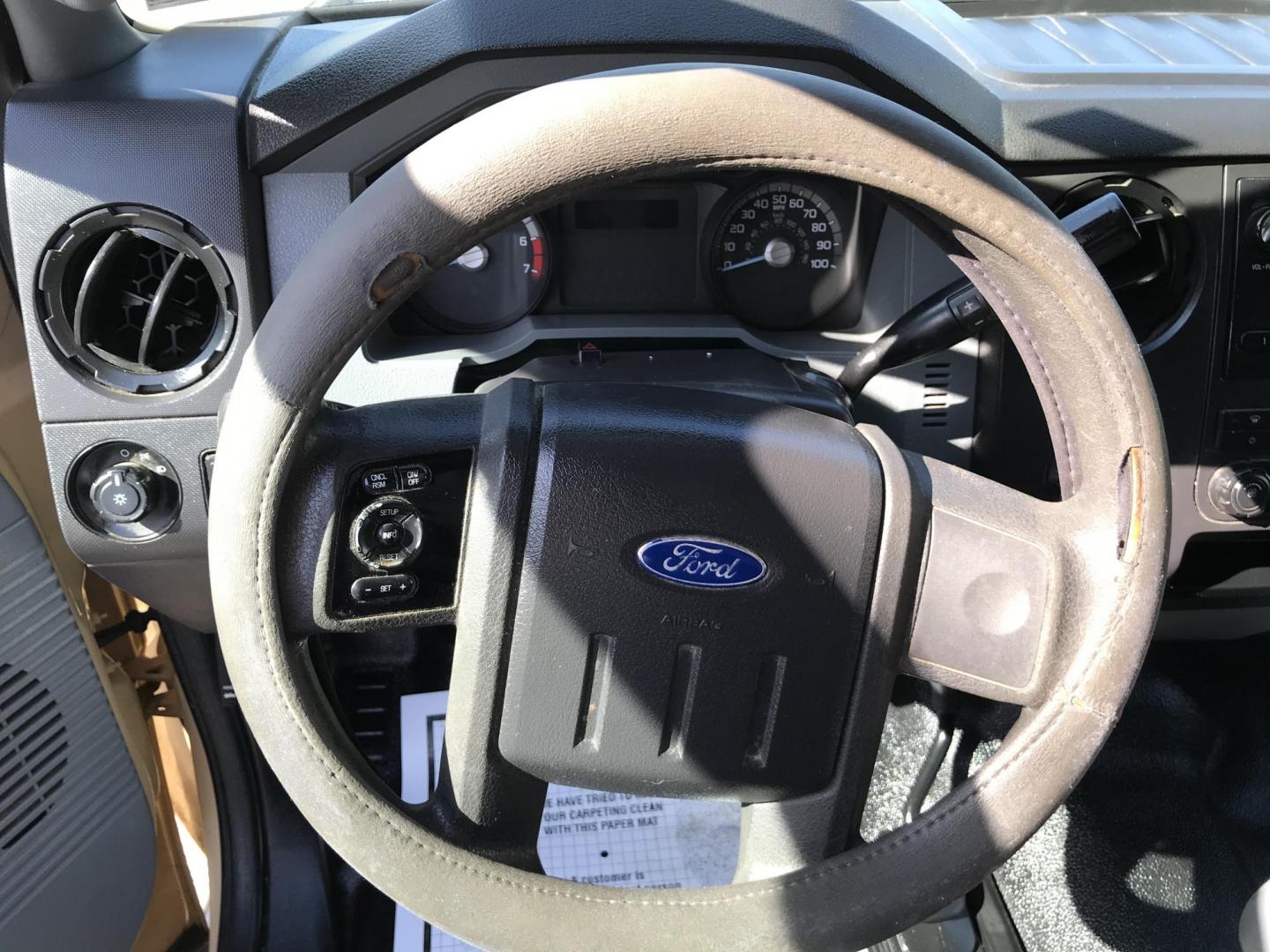 2011 Tan /Gray Ford F-250 SD SuperCab 4WD (1FT7X2B66BE) with an 6.2L V8 OHV 16V engine, 6-Speed Automatic transmission, located at 577 Chester Pike, Prospect Park, PA, 19076, (610) 237-1015, 39.886154, -75.302338 - Photo#10