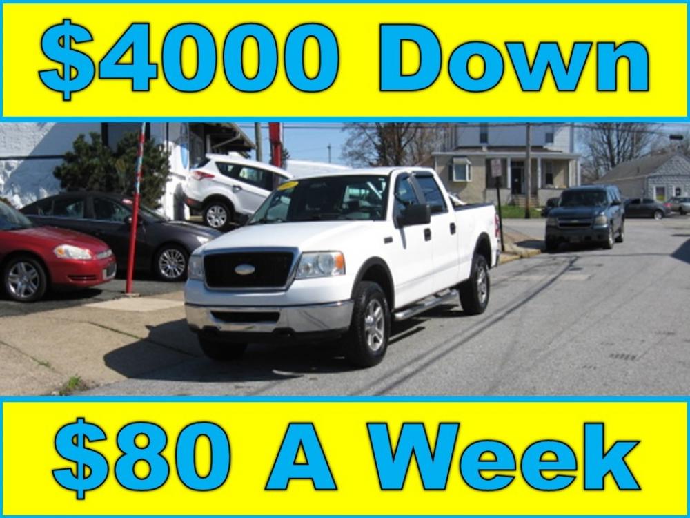 2007 White /Gray Ford F-150 XLT SuperCrew (1FTPW14587F) with an 5.4L V6 SOHC 16V engine, 4-Speed Automatic Overdrive transmission, located at 577 Chester Pike, Prospect Park, PA, 19076, (610) 237-1015, 39.886154, -75.302338 - Photo #0