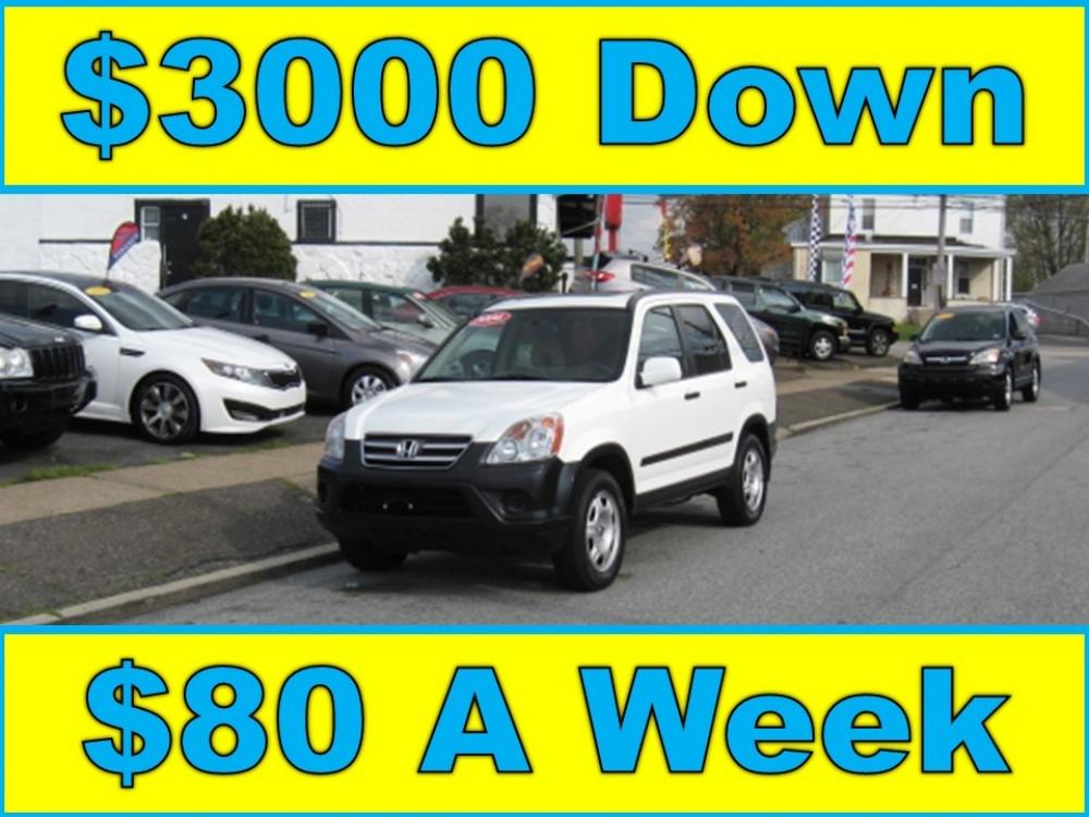 2006 White /Tan Honda CR-V EX 4WD AT (SHSRD78846U) with an 2.4L L4 DOHC 16V engine, 5-Speed Automatic Overdrive transmission, located at 577 Chester Pike, Prospect Park, PA, 19076, (610) 237-1015, 39.886154, -75.302338 - Photo #0