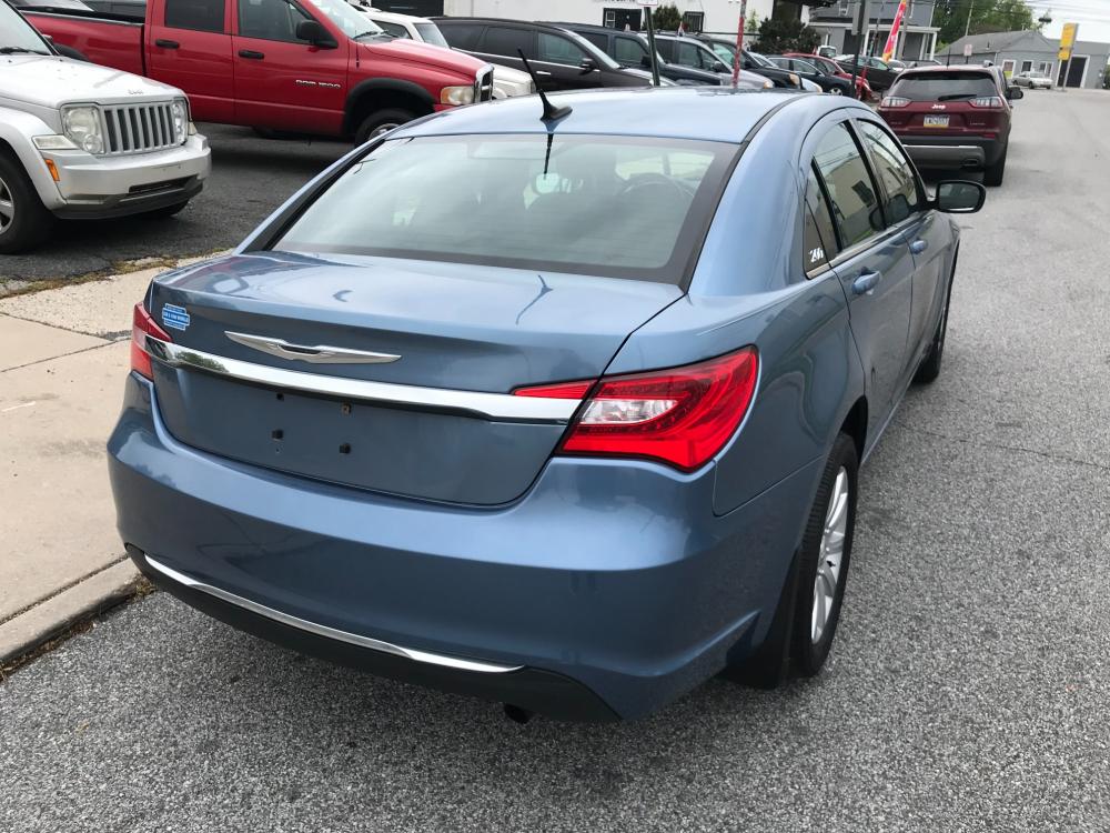 2011 Blue /Gray Chrysler 200 Touring (1C3BC1FB4BN) with an 2.4L L4 DOHC 16V engine, 6-Speed Automatic transmission, located at 577 Chester Pike, Prospect Park, PA, 19076, (610) 237-1015, 39.886154, -75.302338 - Photo #5