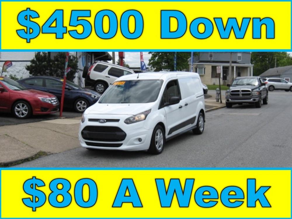 2014 White /Gray Ford Transit Connect XLT LWB (NM0LS7F73E1) with an 2.5L L4 DOHC 16V engine, 6-Speed Automatic transmission, located at 577 Chester Pike, Prospect Park, PA, 19076, (610) 237-1015, 39.886154, -75.302338 - 2014 Ford Transit Connect Cargo Van: backup camera, no side windows, power locks and windows, runs EXCELLENT! This vehicle comes inspected and has been given a bumper to bumper safety check. It is very clean, reliable, and well maintained. We offer a unique pay plan that is known for being the ea - Photo #0