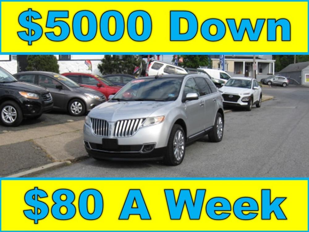 2011 Silver /Gray Lincoln MKX AWD (2LMDJ8JK2BB) with an 3.7L V6 DOHC 24V engine, 6-Speed Automatic transmission, located at 577 Chester Pike, Prospect Park, PA, 19076, (610) 237-1015, 39.886154, -75.302338 - Photo #0