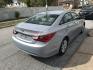 2011 Blue /Tan Hyundai Sonata GLS (5NPEB4AC7BH) with an 2.4L L4 DOHC 16V engine, 5-Speed Manual transmission, located at 577 Chester Pike, Prospect Park, PA, 19076, (610) 237-1015, 39.886154, -75.302338 - Photo#2