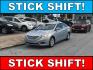 2011 Blue /Tan Hyundai Sonata GLS (5NPEB4AC7BH) with an 2.4L L4 DOHC 16V engine, 5-Speed Manual transmission, located at 577 Chester Pike, Prospect Park, PA, 19076, (610) 237-1015, 39.886154, -75.302338 - *THIS IS A STICK SHIFT* 11 Hyundai Sonata GLS: Sedan, manual transmission, new PA inspection, great on gas, runs LIKE NEW! - Photo#0