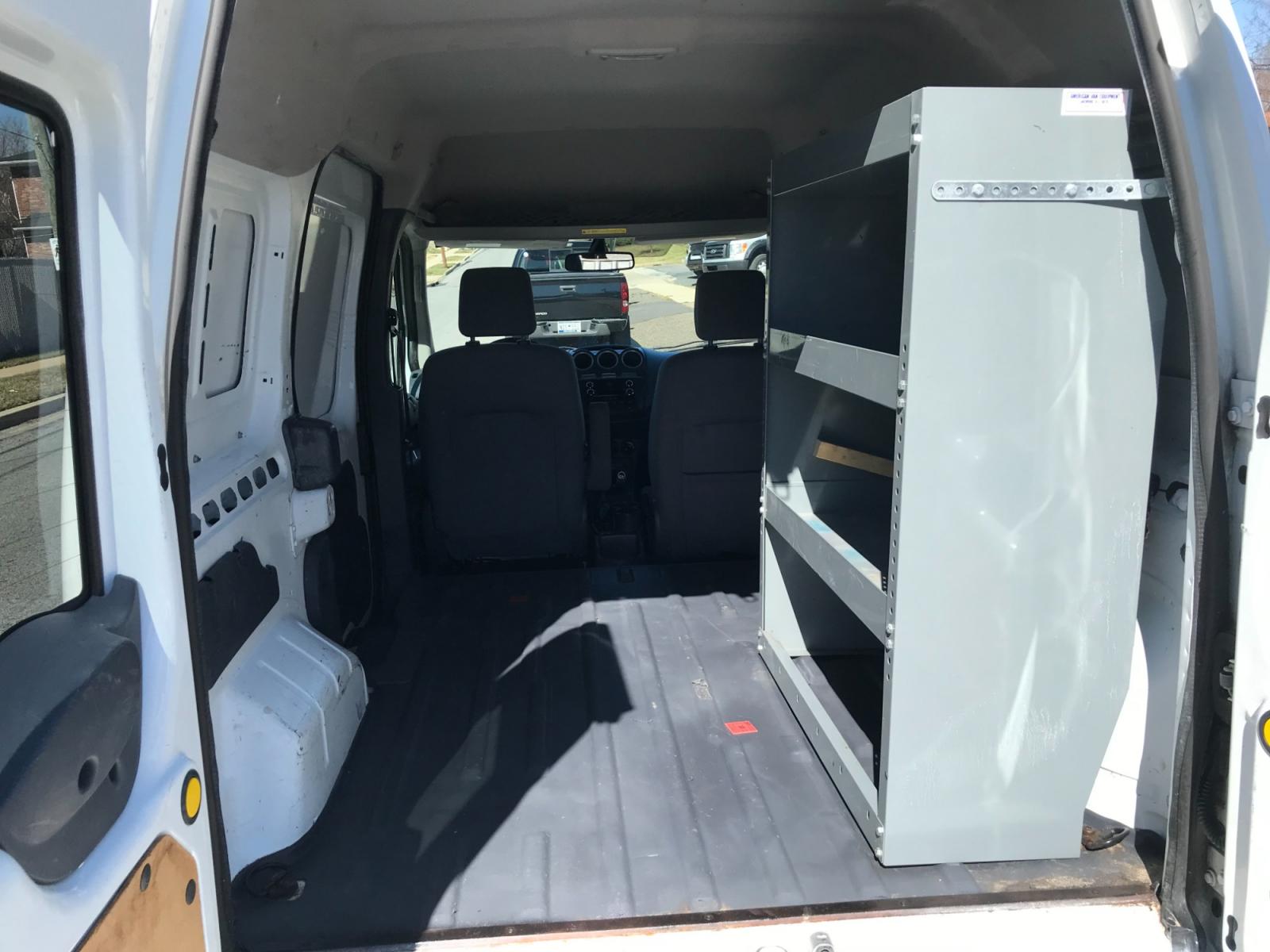 2012 White /Gray Ford Transit Connect XLT (NM0LS7DN9CT) with an 2.0L L4 DOHC 16V engine, 4-Speed Automatic transmission, located at 577 Chester Pike, Prospect Park, PA, 19076, (610) 237-1015, 39.886154, -75.302338 - Photo #15