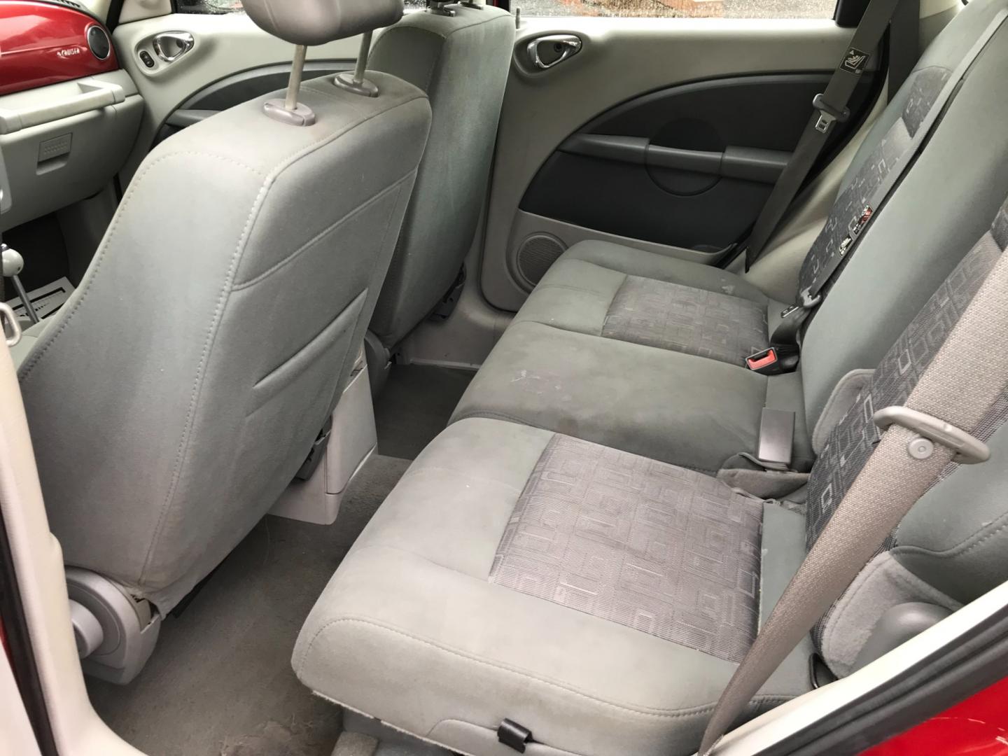 2007 Red /Tan Chrysler PT Cruiser Base (3A4FY48B57T) with an 2.4L L4 DOHC 16V engine, Automatic transmission, located at 577 Chester Pike, Prospect Park, PA, 19076, (610) 237-1015, 39.886154, -75.302338 - Photo#11