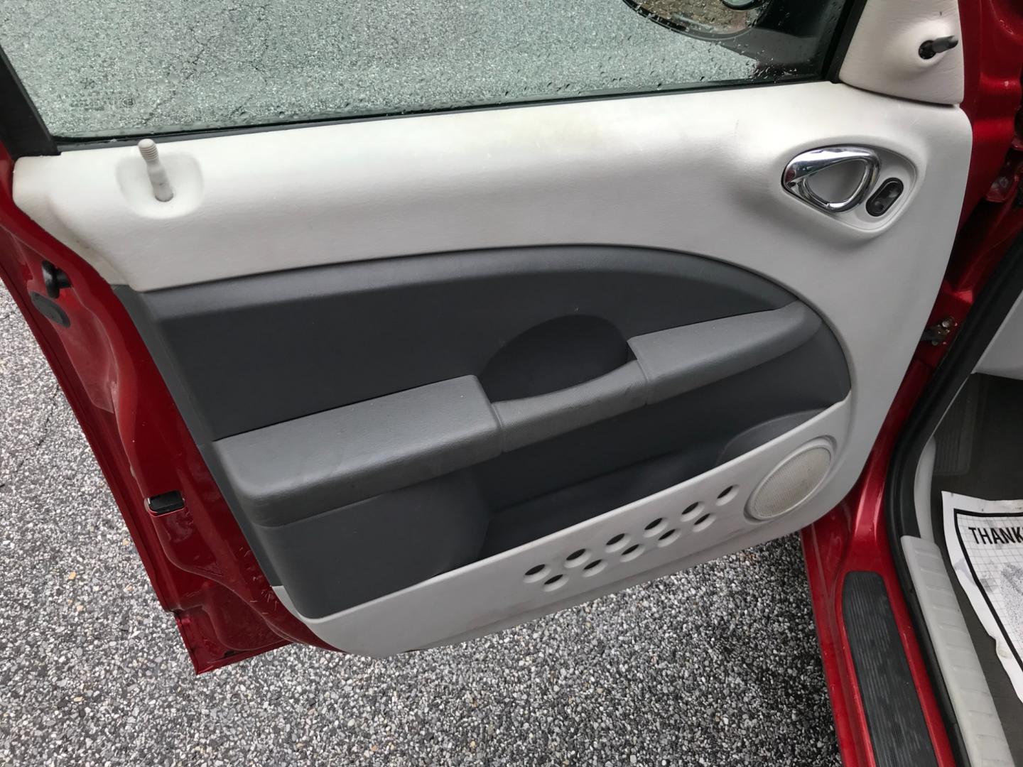 2007 Red /Tan Chrysler PT Cruiser Base (3A4FY48B57T) with an 2.4L L4 DOHC 16V engine, Automatic transmission, located at 577 Chester Pike, Prospect Park, PA, 19076, (610) 237-1015, 39.886154, -75.302338 - Photo#6
