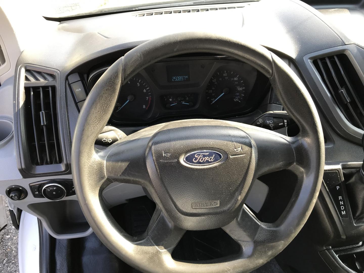 2015 White /Gray Ford Transit 150 Van Low Roof 60/40 Pass. 148-in. WB (1FTNE9ZM7FK) with an 3.7L V6 DOHC 24V engine, 6-Speed Automatic transmission, located at 577 Chester Pike, Prospect Park, PA, 19076, (610) 237-1015, 39.886154, -75.302338 - 15 Ford Transit 150: Ladder racks, multiple pieces of shelving, partition, brand new inspection, runs LIKE NEW! This vehicle comes inspected and has been given a bumper to bumper safety check. It is very clean, reliable, and well maintained. We offer a unique pay plan that is known for being the- Photo#12