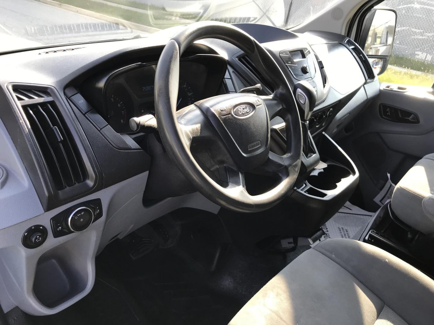 2015 White /Gray Ford Transit 150 Van Low Roof 60/40 Pass. 148-in. WB (1FTNE9ZM7FK) with an 3.7L V6 DOHC 24V engine, 6-Speed Automatic transmission, located at 577 Chester Pike, Prospect Park, PA, 19076, (610) 237-1015, 39.886154, -75.302338 - 15 Ford Transit 150: Ladder racks, multiple pieces of shelving, partition, brand new inspection, runs LIKE NEW! This vehicle comes inspected and has been given a bumper to bumper safety check. It is very clean, reliable, and well maintained. We offer a unique pay plan that is known for being the- Photo#11