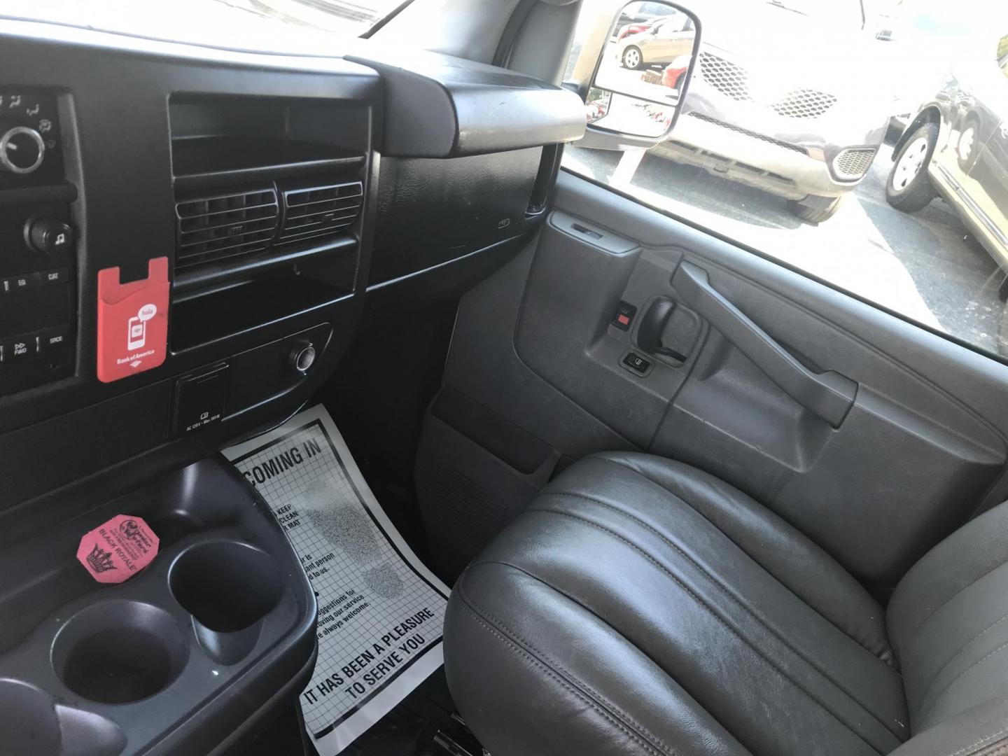 2017 White /Gray Chevrolet Express 2500 Cargo (1GCWGAFF2H1) with an 4.8L V8 FFV engine, 6A transmission, located at 577 Chester Pike, Prospect Park, PA, 19076, (610) 237-1015, 39.886154, -75.302338 - 17 Chevy Express 2500 Cargo Van: power locks and windows, partition, new PA inspection, FLEET SERVICED VAN, runs LIKE NEW! This vehicle comes inspected and has been given a bumper to bumper safety check. It is very clean, reliable, and well maintained. We offer a unique pay plan that is known for - Photo#15