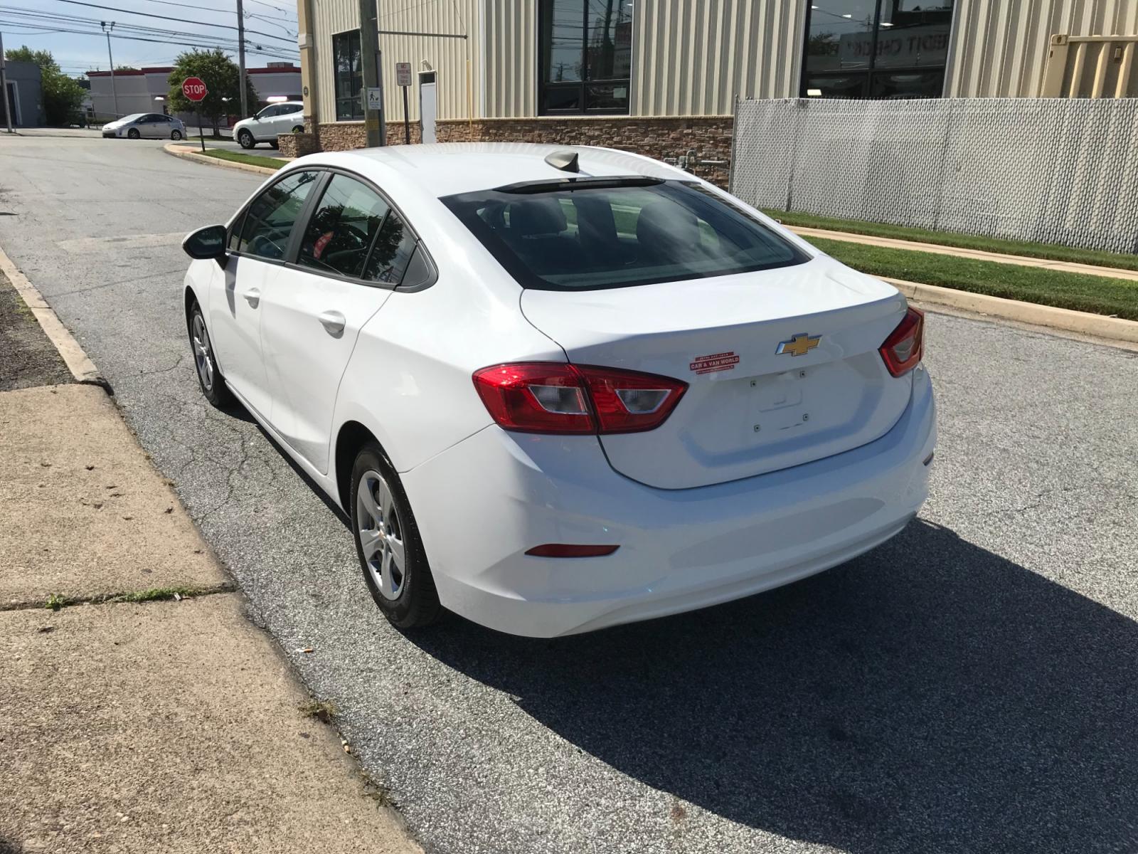 2018 White /Black Chevrolet Cruze LS Auto (1G1BC5SM1J7) with an 1.4L L4 DOHC 16V TURBO engine, 6A transmission, located at 577 Chester Pike, Prospect Park, PA, 19076, (610) 237-1015, 39.886154, -75.302338 - 18 Chevy Cruze LS: Backup camera, 8/24 PA inspection, great on gas, looks and runs LIKE NEW! This vehicle comes inspected and has been given a bumper to bumper safety check. It is very clean, reliable, and well maintained. We offer a unique pay plan that is known for being the easiest and fastest - Photo #5