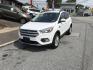 2018 White /Gray Ford Escape SE 4WD (1FMCU9GD7JU) with an 1.5L L4 DOHC 16V engine, 6A transmission, located at 577 Chester Pike, Prospect Park, PA, 19076, (610) 237-1015, 39.886154, -75.302338 - 18 Ford Escape SE: Navigation system, backup camera, looks and runs LIKE NEW! This vehicle comes inspected and has been given a bumper to bumper safety check. It is very clean, reliable, and well maintained. We offer a unique pay plan that is known for being the easiest and fastest financing opti - Photo#2