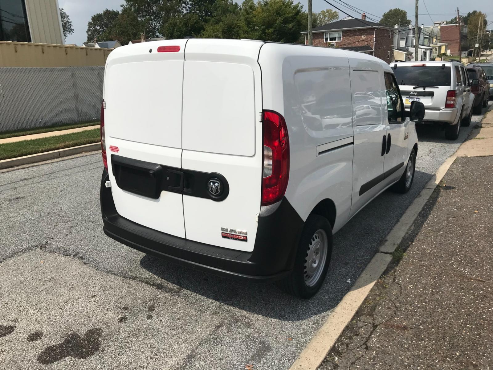 2017 White /Gray RAM ProMaster City Wagon (ZFBERFAB3H6) with an 2.4L L4 engine, 9A transmission, located at 577 Chester Pike, Prospect Park, PA, 19076, (610) 237-1015, 39.886154, -75.302338 - 17 Ram Promaster City Cargo Van: only 131k miles, backup camera, shelving, partition, looks and runs like new, FLEET MAINTAINED CARGO VAN! This vehicle comes inspected and has been given a bumper to bumper safety check. It is very clean, reliable, and well maintained. We offer a unique pay plan t - Photo #4