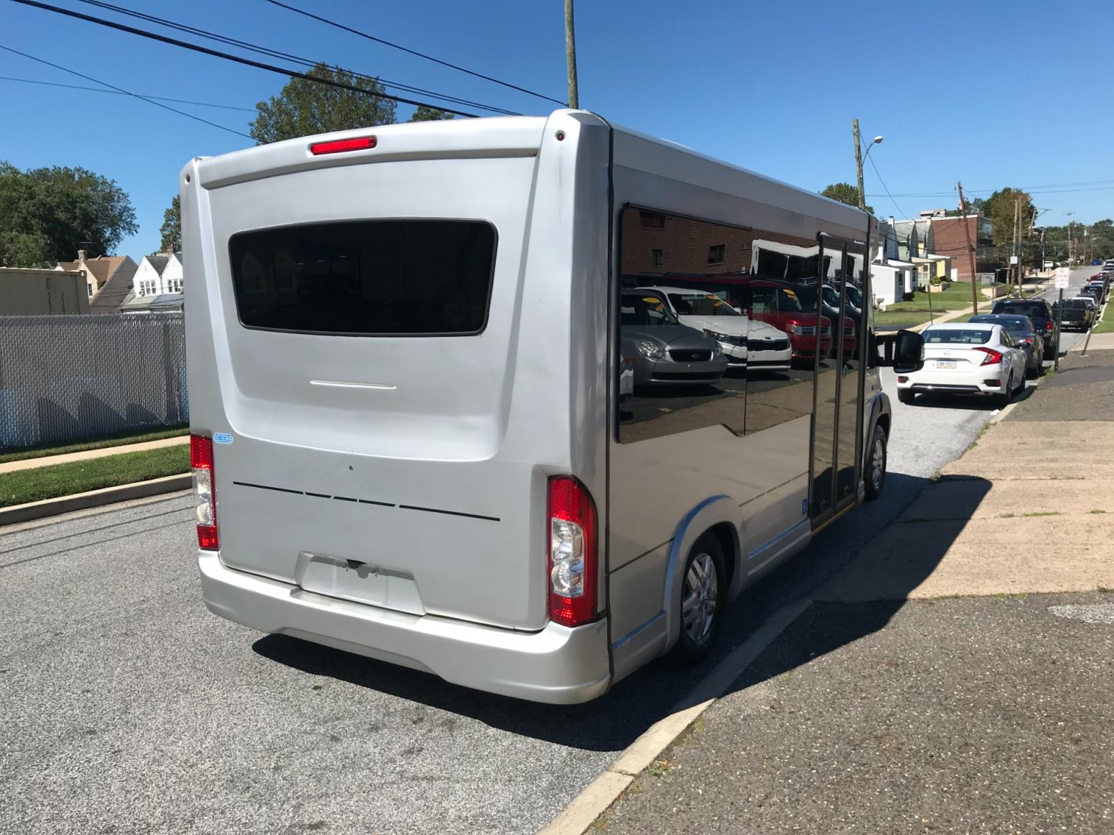 2017 White /Silver RAM Promaster 3500 Standard Roof Tradesman 159-in. WB (3C7WRVLG4GE) with an 3.6L V6 engine, 6A transmission, located at 577 Chester Pike, Prospect Park, PA, 19076, (610) 237-1015, 39.886154, -75.302338 - 17 RAM Promaster 3500 Handicap Passenger BUS: Only 98k miles, has 15 total seats including driving, wheel chair ramp that folds in, air suspension that rises or lowers the van with the press of a button, runs LIKE NEW! This van was custom built for a retirement home. *Vehicle sold as-is* - Photo #2
