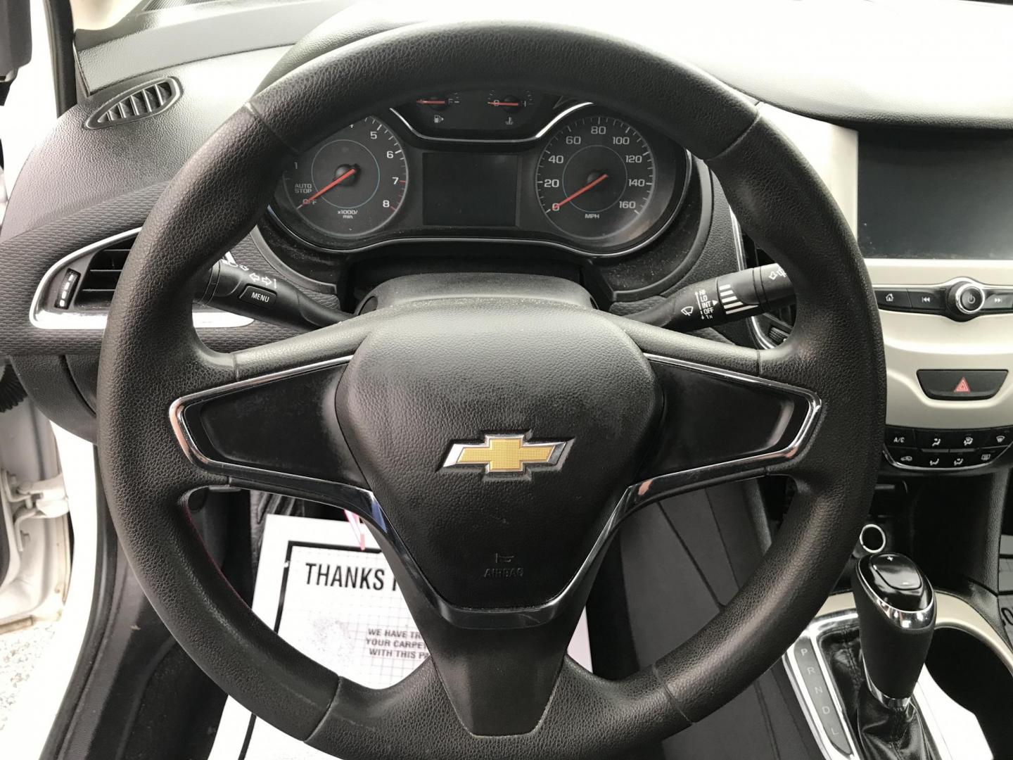 2018 White /Gray Chevrolet Cruze LS Auto (1G1BC5SM9J7) with an 1.4L L4 DOHC 16V TURBO engine, 6A transmission, located at 577 Chester Pike, Prospect Park, PA, 19076, (610) 237-1015, 39.886154, -75.302338 - 18 Chevy Cruze: Backup camera, great on gas, SUPER clean, runs LIKE NEW! This vehicle comes inspected and has been given a bumper to bumper safety check. It is very clean, reliable, and well maintained. We offer a unique pay plan that is known for being the easiest and fastest financing option in - Photo#10