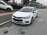 2018 White /Gray Chevrolet Cruze LS Auto (1G1BC5SM9J7) with an 1.4L L4 DOHC 16V TURBO engine, 6A transmission, located at 577 Chester Pike, Prospect Park, PA, 19076, (610) 237-1015, 39.886154, -75.302338 - 18 Chevy Cruze: Backup camera, great on gas, engine and transmission are strong, runs EXCELLENT! *Has a check engine light and needs inspection*- Photo#0