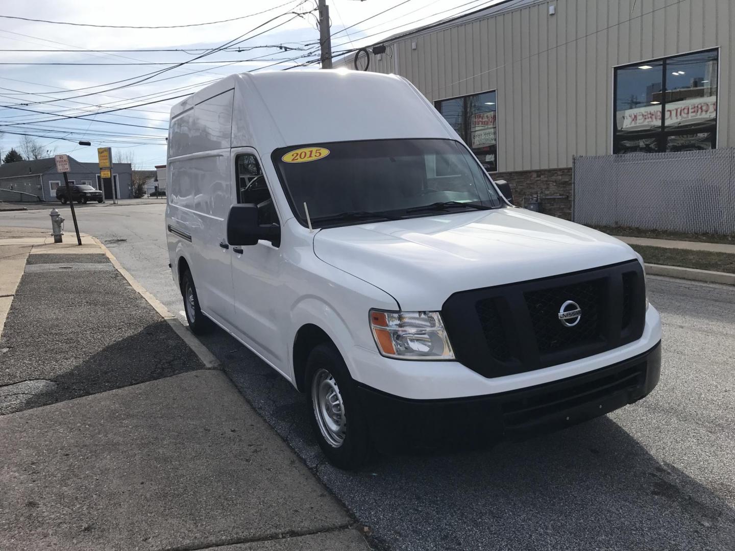 2015 White /Gray Nissan NV Cargo S (1N6BF0LX6FN) with an 4.0 V6 engine, Automatic transmission, located at 577 Chester Pike, Prospect Park, PA, 19076, (610) 237-1015, 39.886154, -75.302338 - 15 Nissan NV 2500 Cargo Van: High roof, shelving, power locks and windows, new PA inspection, runs EXCELLENT! This vehicle comes inspected and has been given a bumper to bumper safety check. It is very clean, reliable, and well maintained. We offer a unique pay plan that is known for being the ea - Photo#3