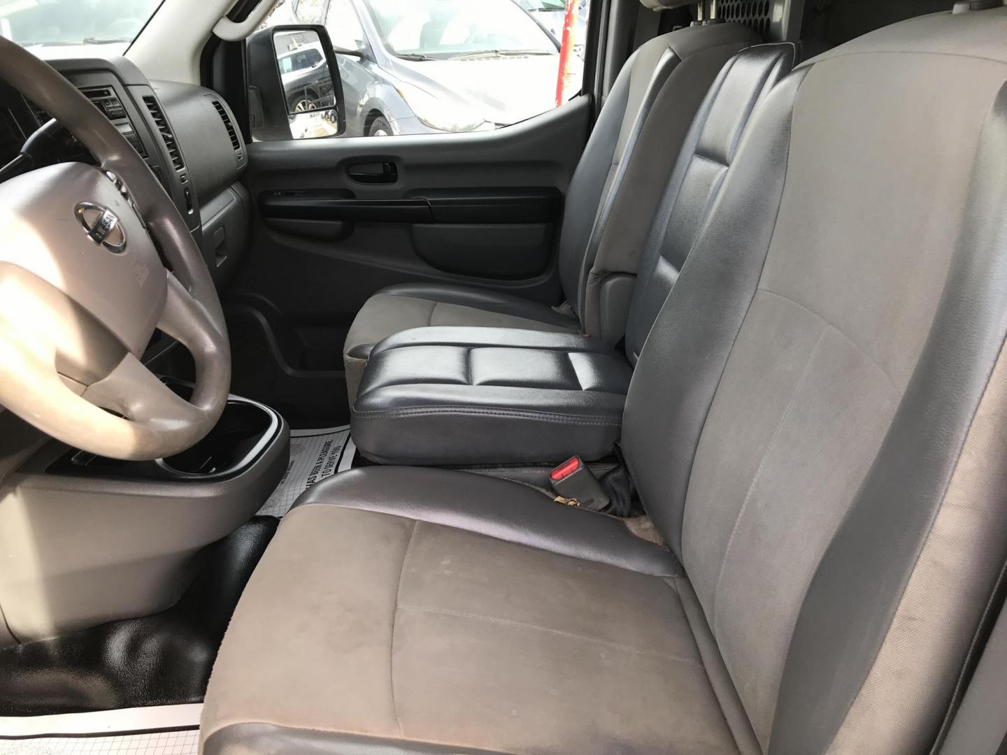 2015 White /Gray Nissan NV Cargo S (1N6BF0LX6FN) with an 4.0 V6 engine, Automatic transmission, located at 577 Chester Pike, Prospect Park, PA, 19076, (610) 237-1015, 39.886154, -75.302338 - 15 Nissan NV 2500 Cargo Van: High roof, shelving, power locks and windows, new PA inspection, runs EXCELLENT! This vehicle comes inspected and has been given a bumper to bumper safety check. It is very clean, reliable, and well maintained. We offer a unique pay plan that is known for being the ea - Photo#8