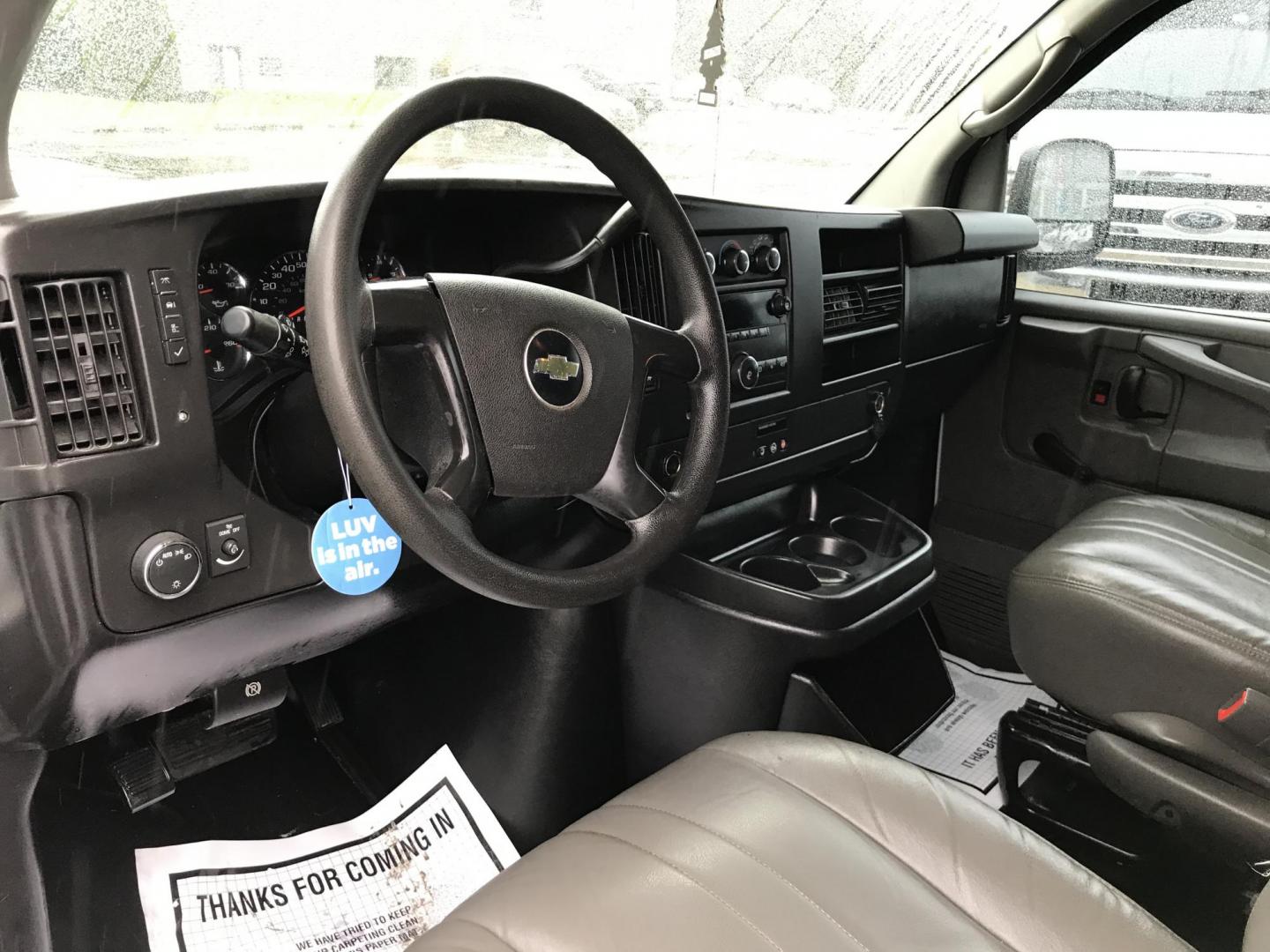 2013 White /Gray Chevrolet Express 1500 (1GCSGAFX2D1) with an 4.3 V6 engine, Automatic transmission, located at 577 Chester Pike, Prospect Park, PA, 19076, (610) 237-1015, 39.886154, -75.302338 - Photo#8