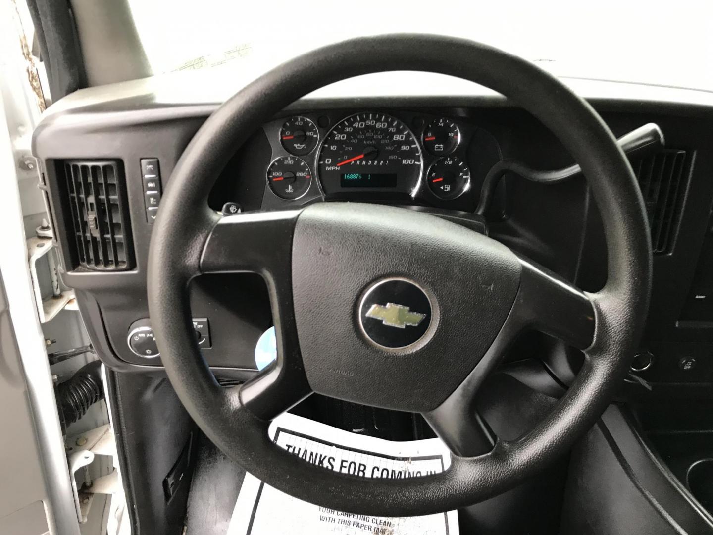 2013 White /Gray Chevrolet Express 1500 (1GCSGAFX2D1) with an 4.3 V6 engine, Automatic transmission, located at 577 Chester Pike, Prospect Park, PA, 19076, (610) 237-1015, 39.886154, -75.302338 - Photo#9
