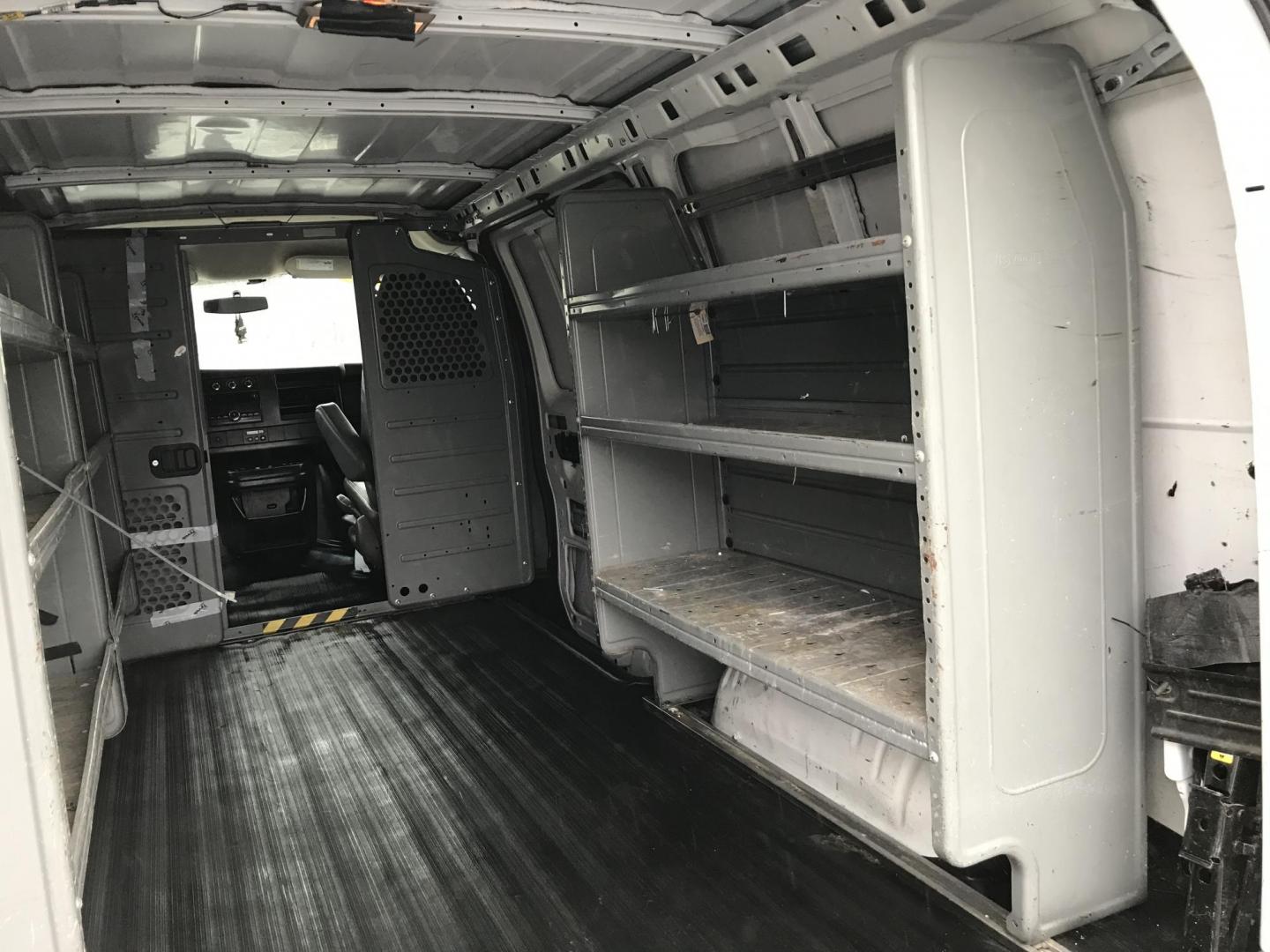 2013 White /Gray Chevrolet Express 1500 (1GCSGAFX2D1) with an 4.3 V6 engine, Automatic transmission, located at 577 Chester Pike, Prospect Park, PA, 19076, (610) 237-1015, 39.886154, -75.302338 - Photo#15