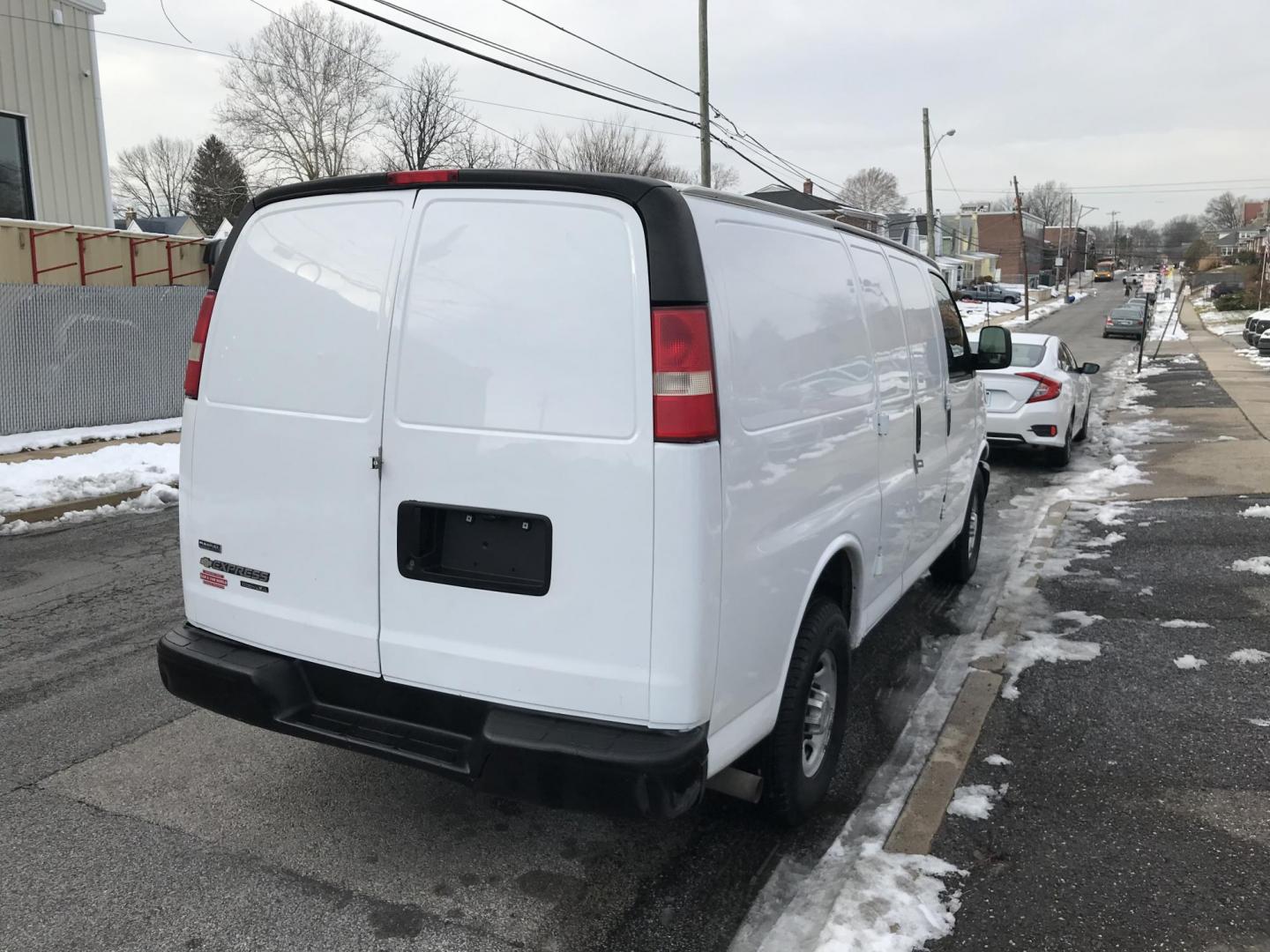 2012 White /Gray Chevrolet Express 2500 (1GCWGFCA8C1) with an 4.8 V8 engine, Automatic transmission, located at 577 Chester Pike, Prospect Park, PA, 19076, (610) 237-1015, 39.886154, -75.302338 - 2012 Chevrolet Express 2500 Cargo Van: new PA inspection, partition, no rear or side windows, runs LIKE NEW! This vehicle comes inspected and has been given a bumper to bumper safety check. It is very clean, reliable, and well maintained. We offer a unique pay plan that is known for being the eas - Photo#4