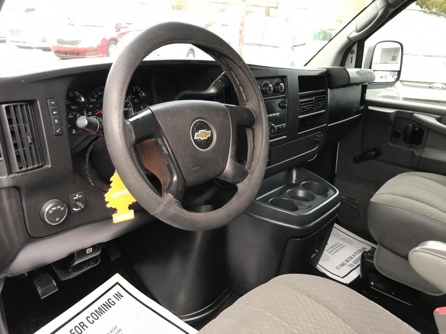 2012 White /Gray Chevrolet Express 2500 (1GCWGFCA8C1) with an 4.8 V8 engine, Automatic transmission, located at 577 Chester Pike, Prospect Park, PA, 19076, (610) 237-1015, 39.886154, -75.302338 - 2012 Chevrolet Express 2500 Cargo Van: new PA inspection, partition, no rear or side windows, runs LIKE NEW! This vehicle comes inspected and has been given a bumper to bumper safety check. It is very clean, reliable, and well maintained. We offer a unique pay plan that is known for being the eas - Photo#10