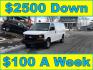 2012 White /Gray Chevrolet Express 2500 (1GCWGFCA8C1) with an 4.8 V8 engine, Automatic transmission, located at 577 Chester Pike, Prospect Park, PA, 19076, (610) 237-1015, 39.886154, -75.302338 - 2012 Chevrolet Express 2500 Cargo Van: new PA inspection, partition, no rear or side windows, runs LIKE NEW! This vehicle comes inspected and has been given a bumper to bumper safety check. It is very clean, reliable, and well maintained. We offer a unique pay plan that is known for being the eas - Photo#0