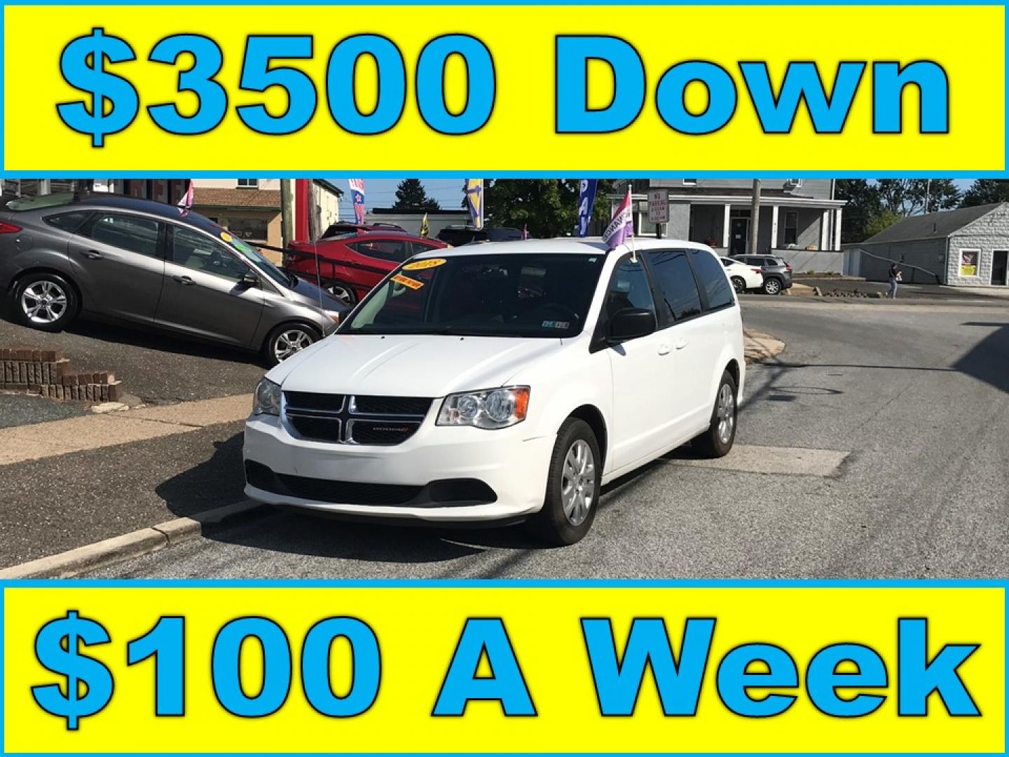 2018 White /Black Dodge Grand Caravan SE (2C4RDGBGXJR) with an 3.6 V6 engine, Automatic transmission, located at 577 Chester Pike, Prospect Park, PA, 19076, (610) 237-1015, 39.886154, -75.302338 - 2018 Dodge Grand Caravan: Stow and go seating, backup camera, new PA inspection, runs LIKE NEW! This vehicle comes inspected and has been given a bumper to bumper safety check. It is very clean, reliable, and well maintained. We offer a unique pay plan that is known for being the easiest and fas - Photo#0