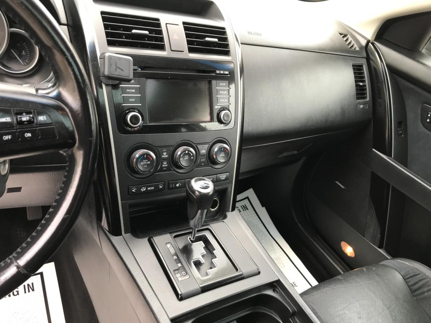 2013 Silver /Black Mazda CX-9 Touring (JM3TB3CV6D0) with an 3.7 V6 engine, Automatic transmission, located at 577 Chester Pike, Prospect Park, PA, 19076, (610) 237-1015, 39.886154, -75.302338 - Photo#14