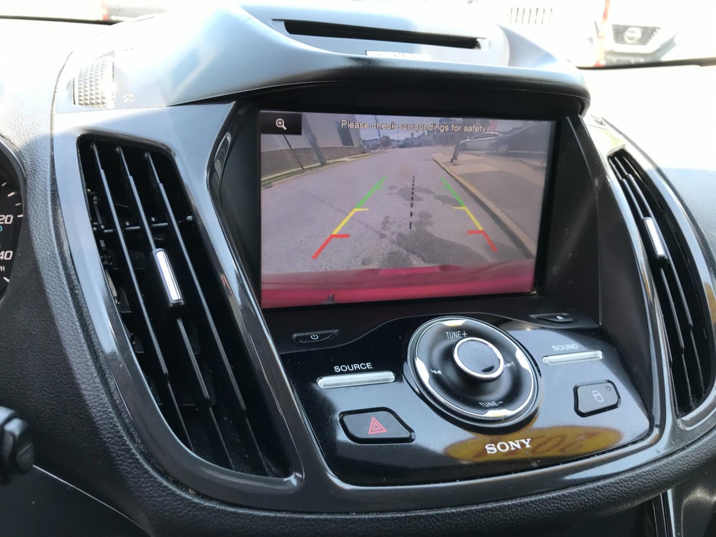 2014 Red /Gray Ford Escape Titanium (1FMCU9J99EU) with an 2.0 V4 engine, Automatic transmission, located at 577 Chester Pike, Prospect Park, PA, 19076, (610) 237-1015, 39.886154, -75.302338 - Photo#15