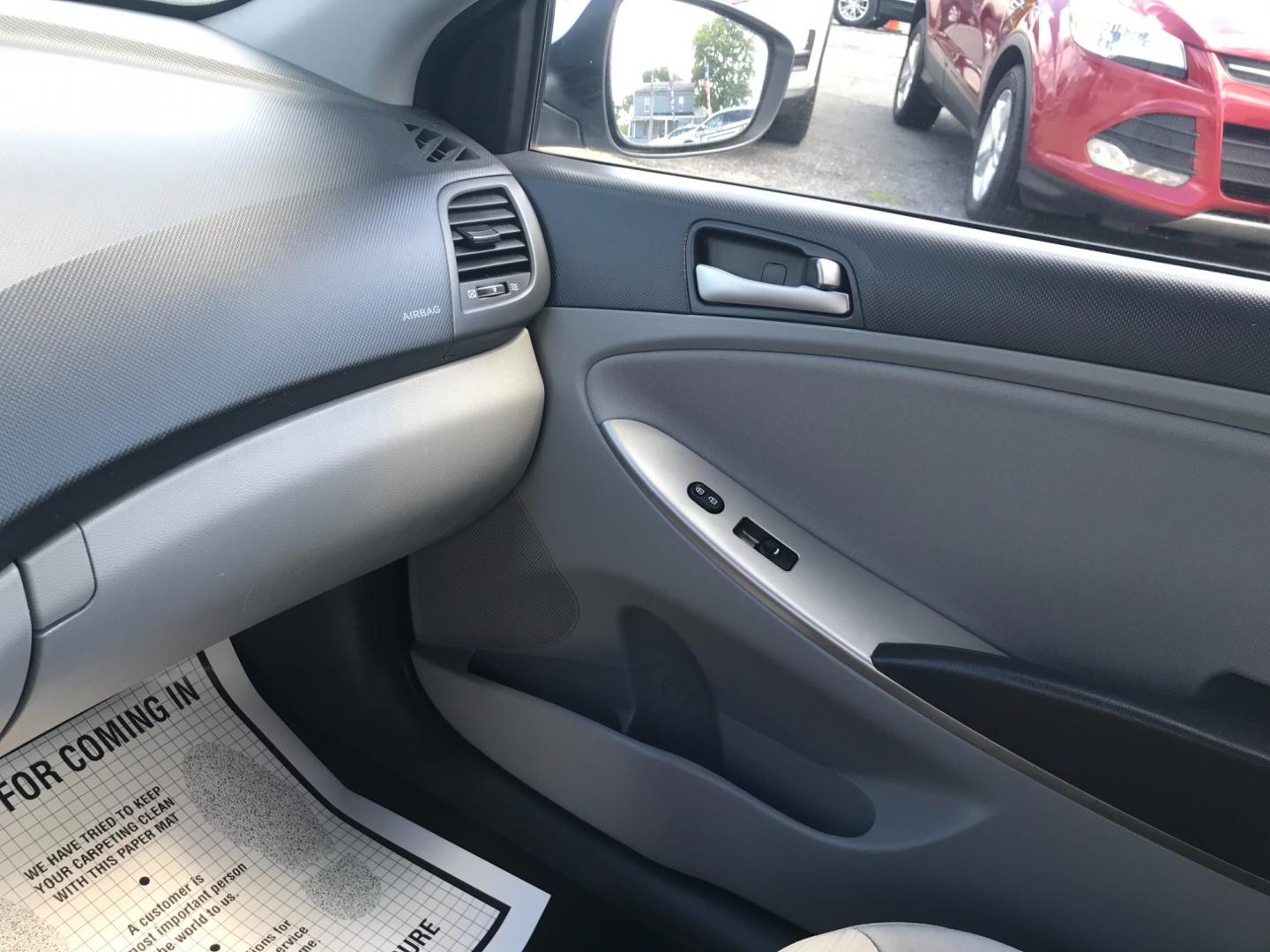 2016 Silver /Gray Hyundai Accent SE (KMHCT4AE2GU) with an 1.6 V4 engine, Automatic transmission, located at 577 Chester Pike, Prospect Park, PA, 19076, (610) 237-1015, 39.886154, -75.302338 - 2016 Hyundai Accent SE: Only 102k miles, great on gas, new PA inspection, runs LIKE NEW! This vehicle comes inspected and has been given a bumper to bumper safety check. It is very clean, reliable, and well maintained. We offer a unique pay plan that is known for being the easiest and fastest fin - Photo#16