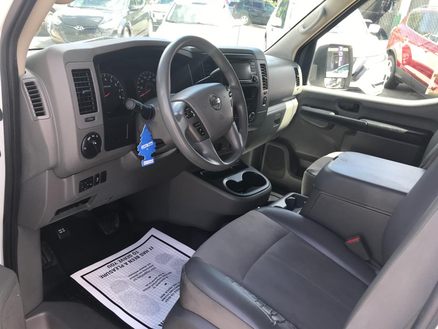 2018 White /Gray Nissan NV Cargo SV (1N6BF0LYXJN) with an 4.0 V6 engine, Automatic transmission, located at 577 Chester Pike, Prospect Park, PA, 19076, (610) 237-1015, 39.886154, -75.302338 - 2018 Nissan NV 2500 SV HD: High roof, ladder racks, multiple pieces of shelving, backup camera, new PA inspection, SUPER CLEAN, runs LIKE NEW! This vehicle comes inspected and has been given a bumper to bumper safety check. It is very clean, reliable, and well maintained. We offer a unique pay pl - Photo#7