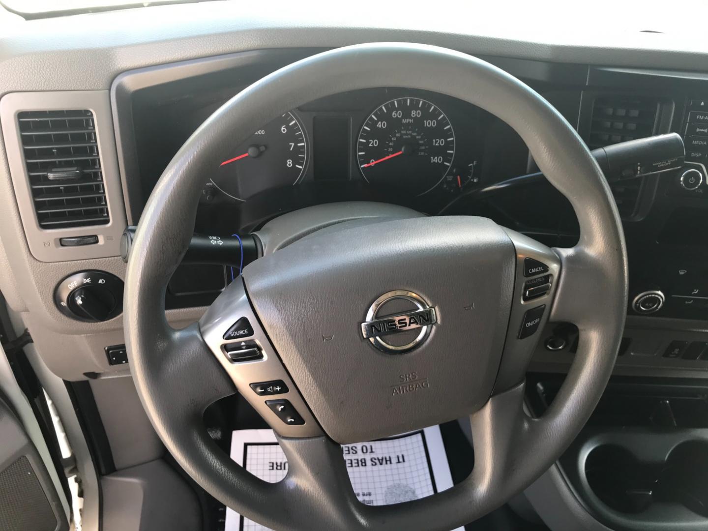 2018 White /Gray Nissan NV Cargo SV (1N6BF0LYXJN) with an 4.0 V6 engine, Automatic transmission, located at 577 Chester Pike, Prospect Park, PA, 19076, (610) 237-1015, 39.886154, -75.302338 - 2018 Nissan NV 2500 SV HD: High roof, ladder racks, multiple pieces of shelving, backup camera, new PA inspection, SUPER CLEAN, runs LIKE NEW! This vehicle comes inspected and has been given a bumper to bumper safety check. It is very clean, reliable, and well maintained. We offer a unique pay pl - Photo#11