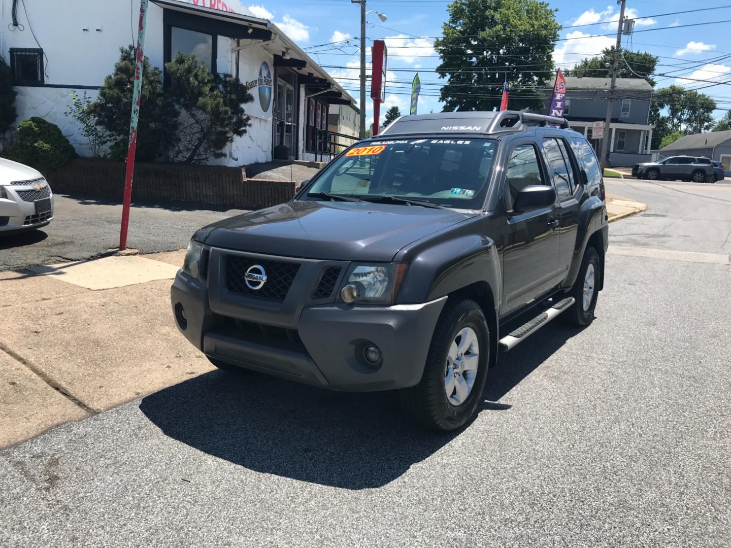 2010 Gray /Gray Nissan Xterra Off-Road (5N1AN0NW0AC) with an 4.0 V6 engine, Automatic transmission, located at 577 Chester Pike, Prospect Park, PA, 19076, (610) 237-1015, 39.886154, -75.302338 - 2010 Nissan Xterra Off-Road: 4x4, running boards, new PA inspection, SUPER CLEAN, runs LIKE NEW! This vehicle comes inspected and has been given a bumper to bumper safety check. It is very clean, reliable, and well maintained. We offer a unique pay plan that is known for being the easiest and fas - Photo#2