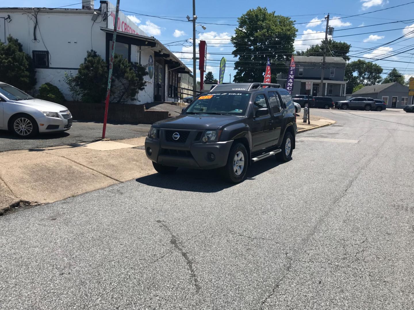 2010 Gray /Gray Nissan Xterra Off-Road (5N1AN0NW0AC) with an 4.0 V6 engine, Automatic transmission, located at 577 Chester Pike, Prospect Park, PA, 19076, (610) 237-1015, 39.886154, -75.302338 - 2010 Nissan Xterra Off-Road: 4x4, running boards, new PA inspection, SUPER CLEAN, runs LIKE NEW! This vehicle comes inspected and has been given a bumper to bumper safety check. It is very clean, reliable, and well maintained. We offer a unique pay plan that is known for being the easiest and fas - Photo#1
