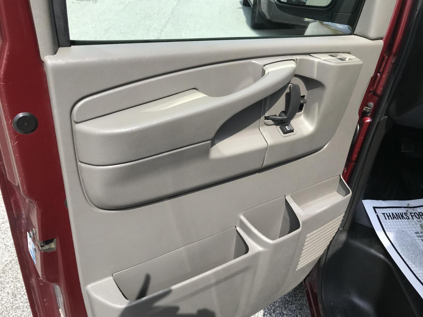 2014 Maroon /Gray GMC Savana 3500 (1GTZ7TCA0E1) with an 4.8 V8 engine, Automatic transmission, located at 577 Chester Pike, Prospect Park, PA, 19076, (610) 237-1015, 39.886154, -75.302338 - 2014 GMC Savana 3500 Cargo Van: partition with door, new PA inspection, power locks and windows, runs LIKE NEW! This vehicle comes inspected and has been given a bumper to bumper safety check. It is very clean, reliable, and well maintained. We offer a unique pay plan that is known for being the - Photo#8