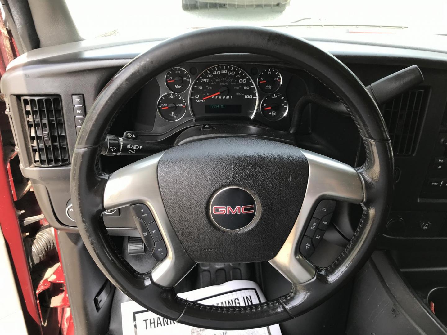 2014 Maroon /Gray GMC Savana 3500 (1GTZ7TCA0E1) with an 4.8 V8 engine, Automatic transmission, located at 577 Chester Pike, Prospect Park, PA, 19076, (610) 237-1015, 39.886154, -75.302338 - 2014 GMC Savana 3500 Cargo Van: partition with door, new PA inspection, power locks and windows, runs LIKE NEW! This vehicle comes inspected and has been given a bumper to bumper safety check. It is very clean, reliable, and well maintained. We offer a unique pay plan that is known for being the - Photo#12