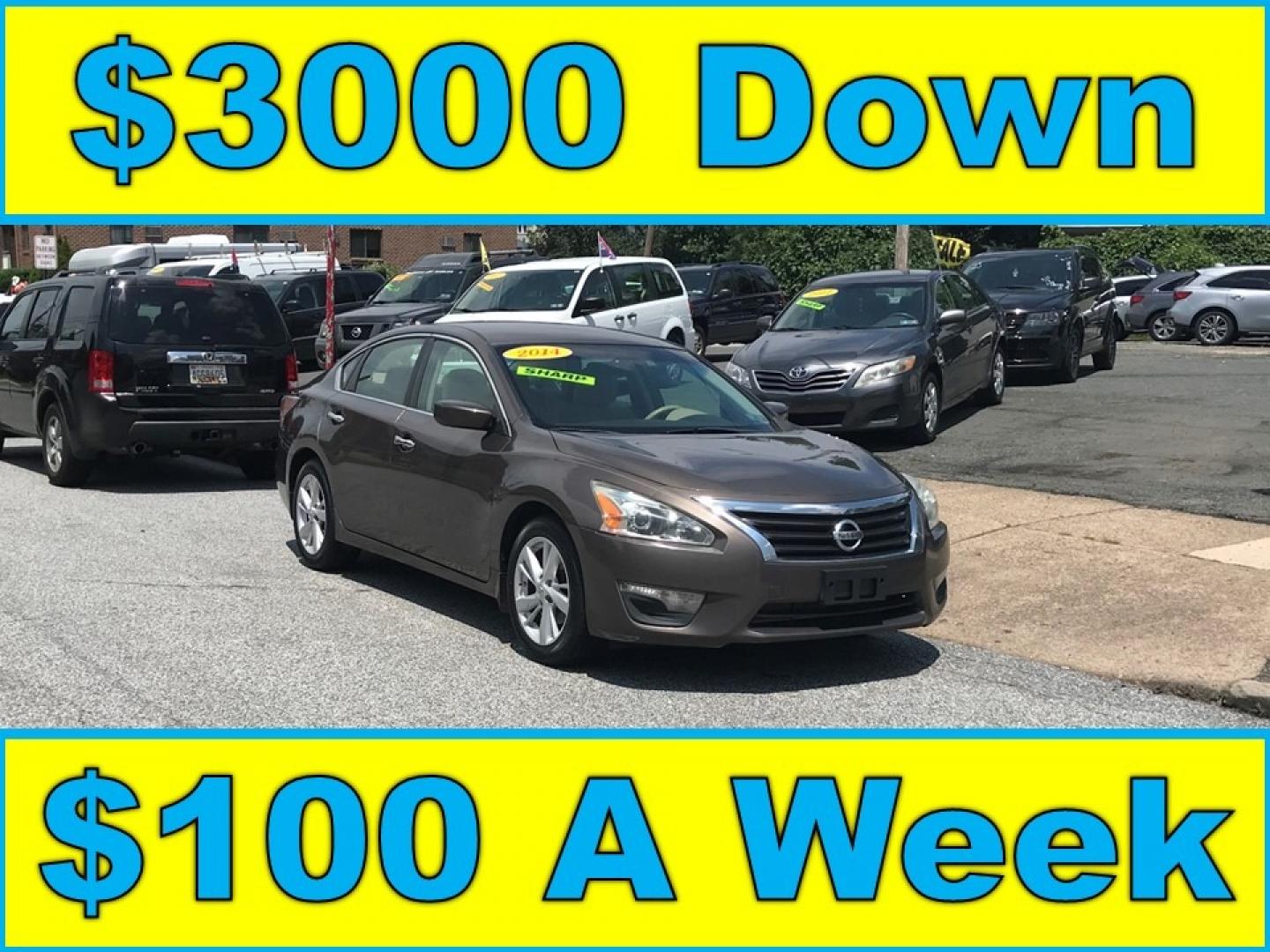 2014 Brown /Beige Nissan Altima 2.5 (1N4AL3AP3EC) with an 2.5 V4 engine, Automatic transmission, located at 577 Chester Pike, Prospect Park, PA, 19076, (610) 237-1015, 39.886154, -75.302338 - 2014 Nissan Altima: New PA inspection, great on gas, SUPER CLEAN, runs LIKE NEW! This vehicle comes inspected and has been given a bumper to bumper safety check. It is very clean, reliable, and well maintained. We offer a unique pay plan that is known for being the easiest and fastest financing o - Photo#0