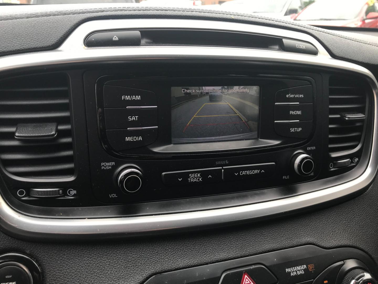 2016 White /Black Kia Sorento EX (5XYPHDA58GG) with an 3.3 V6 engine, Automatic transmission, located at 577 Chester Pike, Prospect Park, PA, 19076, (610) 237-1015, 39.886154, -75.302338 - 2016 Kia Sorento EX: Only 119k miles, 3rd row seating, AWD, backup camera, tow hitch, SUPER CLEAN, runs LIKE NEW! This vehicle comes inspected and has been given a bumper to bumper safety check. It is very clean, reliable, and well maintained. We offer a unique pay plan that is known for being th - Photo#17