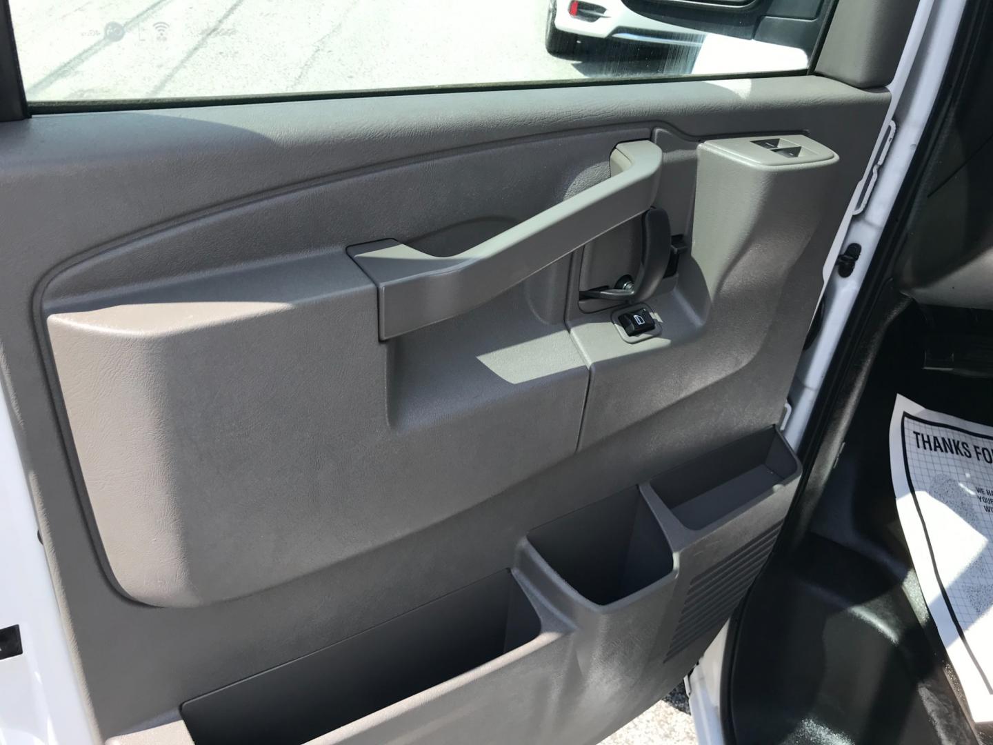 2017 White /Gray Chevrolet Express 2500 (1GCWGAFFXH1) with an 4.8 V8 engine, Automatic transmission, located at 577 Chester Pike, Prospect Park, PA, 19076, (610) 237-1015, 39.886154, -75.302338 - 2017 Chevy Express 2500 Cargo Van: Shelving, nice radio, heavy duty partition, power locks and windows, FLEET MAINTAINED, runs LIKE NEW! This vehicle comes inspected and has been given a bumper to bumper safety check. It is very clean, reliable, and well maintained. We offer a unique pay plan tha - Photo#7