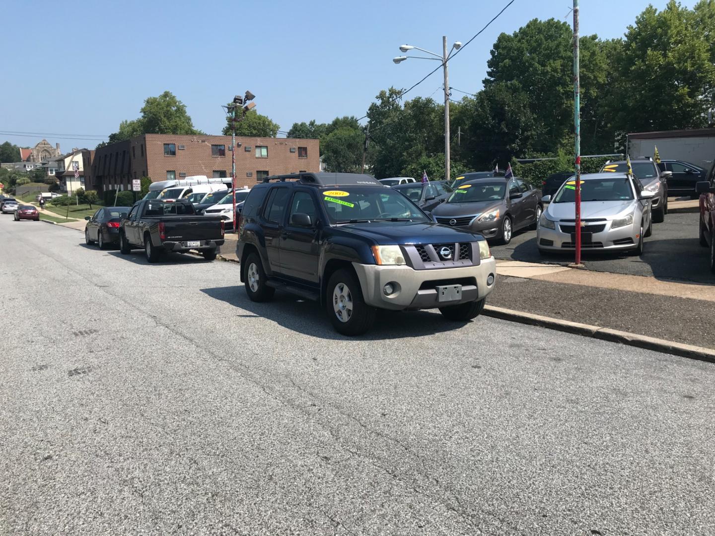 2007 Blue /Gray Nissan Xterra S (5N1AN08W67C) , Automatic transmission, located at 577 Chester Pike, Prospect Park, PA, 19076, (610) 237-1015, 39.886154, -75.302338 - 2007 Nissan Xterra: 4x4, new PA inspection, SUPER CLEAN, runs EXCELLENT! *Vehicle sold as-is* - Photo#1