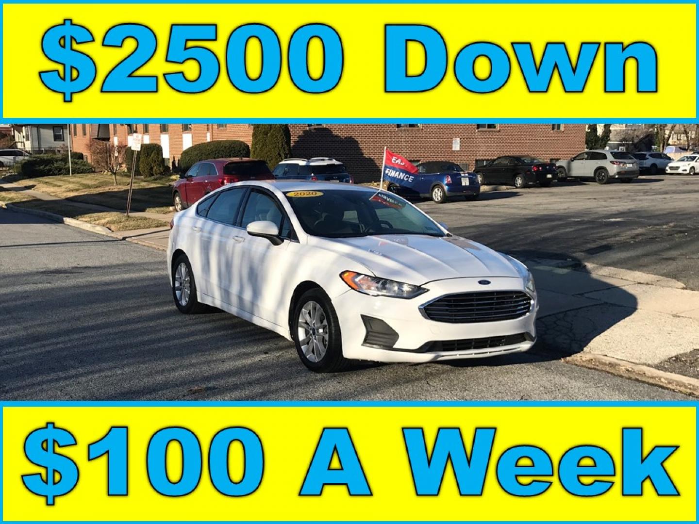 2020 White /Beige Ford Fusion SE (3FA6P0HD6LR) with an 12792 engine, Automatic transmission, located at 577 Chester Pike, Prospect Park, PA, 19076, (610) 237-1015, 39.886154, -75.302338 - 2020 Ford Fusion SE: Backup camera, new PA inspection, SUPER CLEAN, runs LIKE NEW! This vehicle comes inspected and has been given a bumper to bumper safety check. It is very clean, reliable, and well maintained. We offer a unique pay plan that is known for being the easiest and fastest financing - Photo#0
