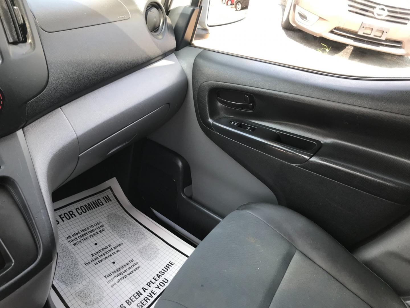 2015 White /Gray Nissan NV200 SV (3N6CM0KN7FK) with an 2.0 V4 engine, Automatic transmission, located at 577 Chester Pike, Prospect Park, PA, 19076, (610) 237-1015, 39.886154, -75.302338 - 2015 Nissan NV200: Only 133k miles, navigation system, backup camera, new PA inspection, shelving, bulkhead, great on gas, FLEET MAINTAINED, runs LIKE NEW! This vehicle comes inspected and has been given a bumper to bumper safety check. It is very clean, reliable, and well maintained. We offer a - Photo#15