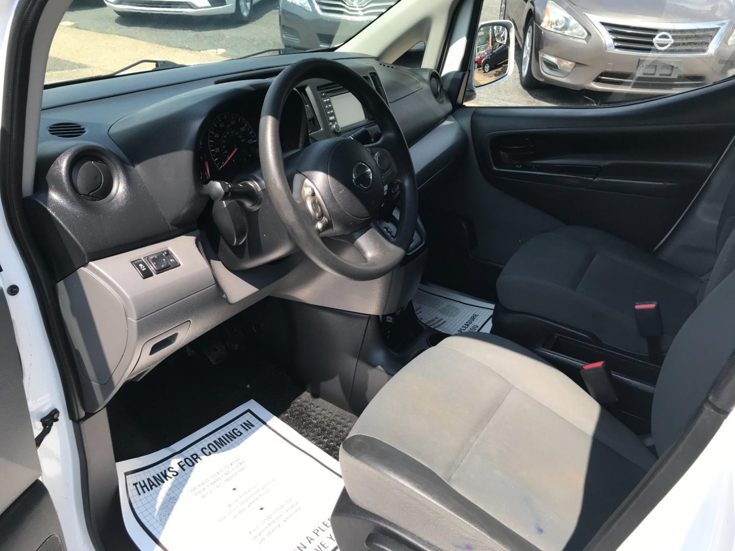2015 White /Gray Nissan NV200 SV (3N6CM0KN7FK) with an 2.0 V4 engine, Automatic transmission, located at 577 Chester Pike, Prospect Park, PA, 19076, (610) 237-1015, 39.886154, -75.302338 - 2015 Nissan NV200: Only 133k miles, navigation system, backup camera, new PA inspection, shelving, bulkhead, great on gas, FLEET MAINTAINED, runs LIKE NEW! This vehicle comes inspected and has been given a bumper to bumper safety check. It is very clean, reliable, and well maintained. We offer a - Photo#6