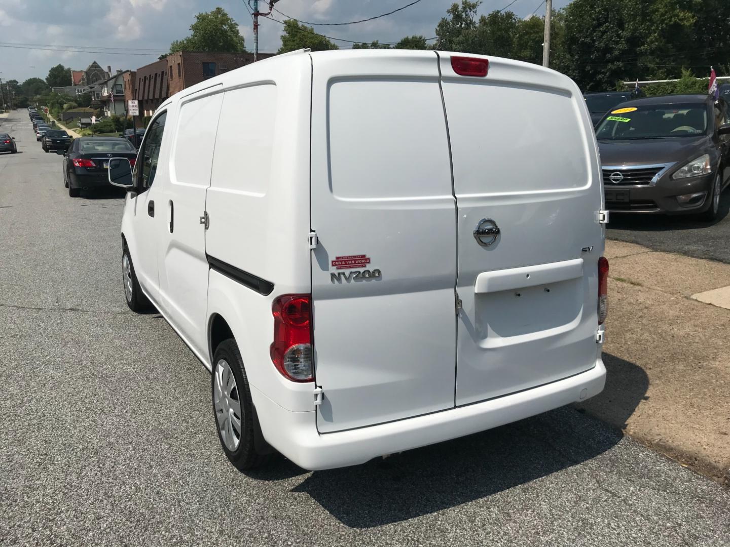 2015 White /Gray Nissan NV200 SV (3N6CM0KN7FK) with an 2.0 V4 engine, Automatic transmission, located at 577 Chester Pike, Prospect Park, PA, 19076, (610) 237-1015, 39.886154, -75.302338 - 2015 Nissan NV200: Only 133k miles, navigation system, backup camera, new PA inspection, shelving, bulkhead, great on gas, FLEET MAINTAINED, runs LIKE NEW! This vehicle comes inspected and has been given a bumper to bumper safety check. It is very clean, reliable, and well maintained. We offer a - Photo#5