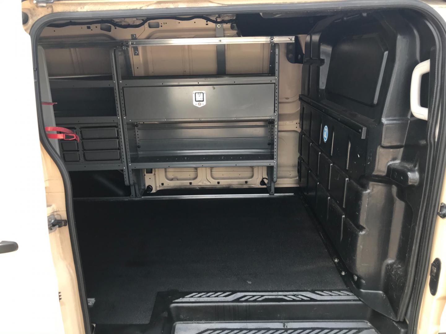 2017 Tan /Gray Ford Transit 150 (1FTYE1YM2HK) with an 3.7 V6 engine, Automatic transmission, located at 577 Chester Pike, Prospect Park, PA, 19076, (610) 237-1015, 39.886154, -75.302338 - 2017 Ford Transit 150 Low Roof: Nice ladder racks that drop down, multiple pieces of shelving, bulkhead, no windows, PA inspection, FLEET MAINTAINED, runs LIKE NEW! This vehicle comes inspected and has been given a bumper to bumper safety check. It is very clean, reliable, and well maintained. We - Photo#20